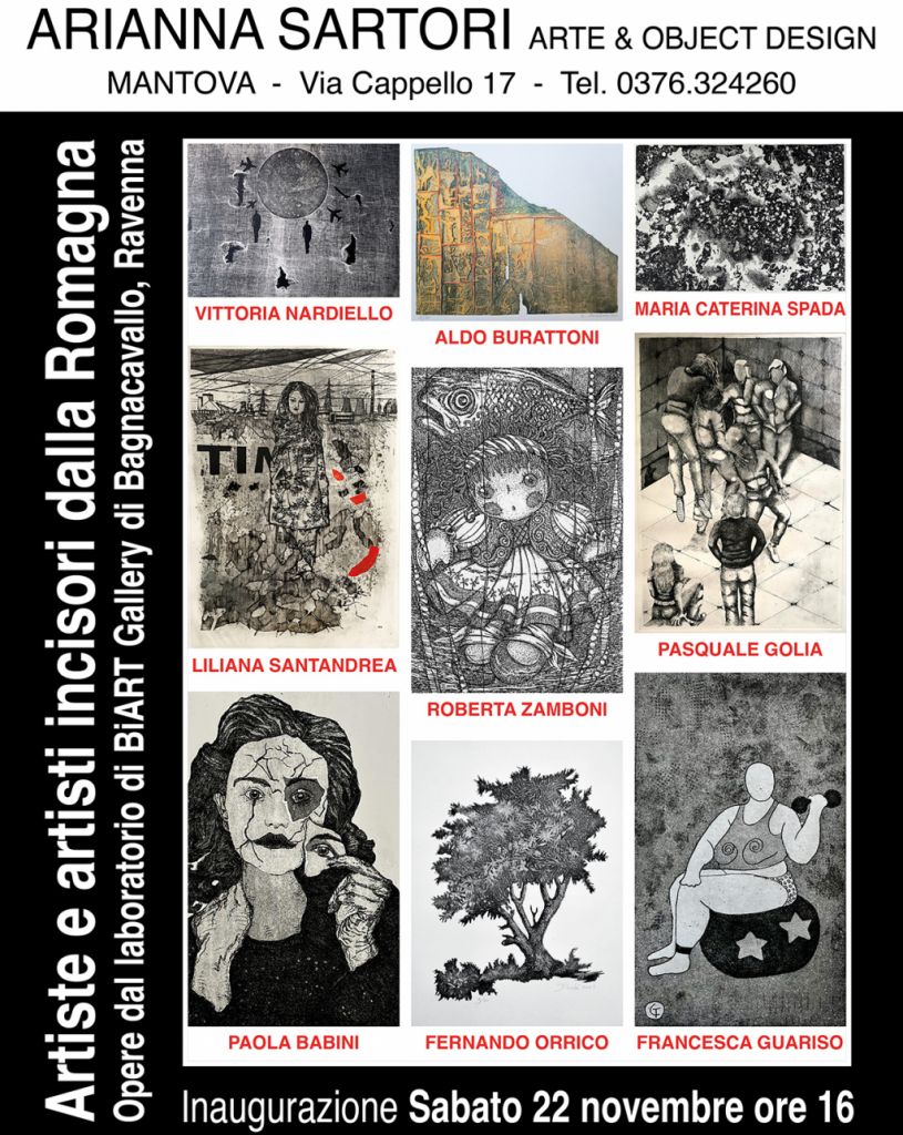 Nove incisori, diciotto opere